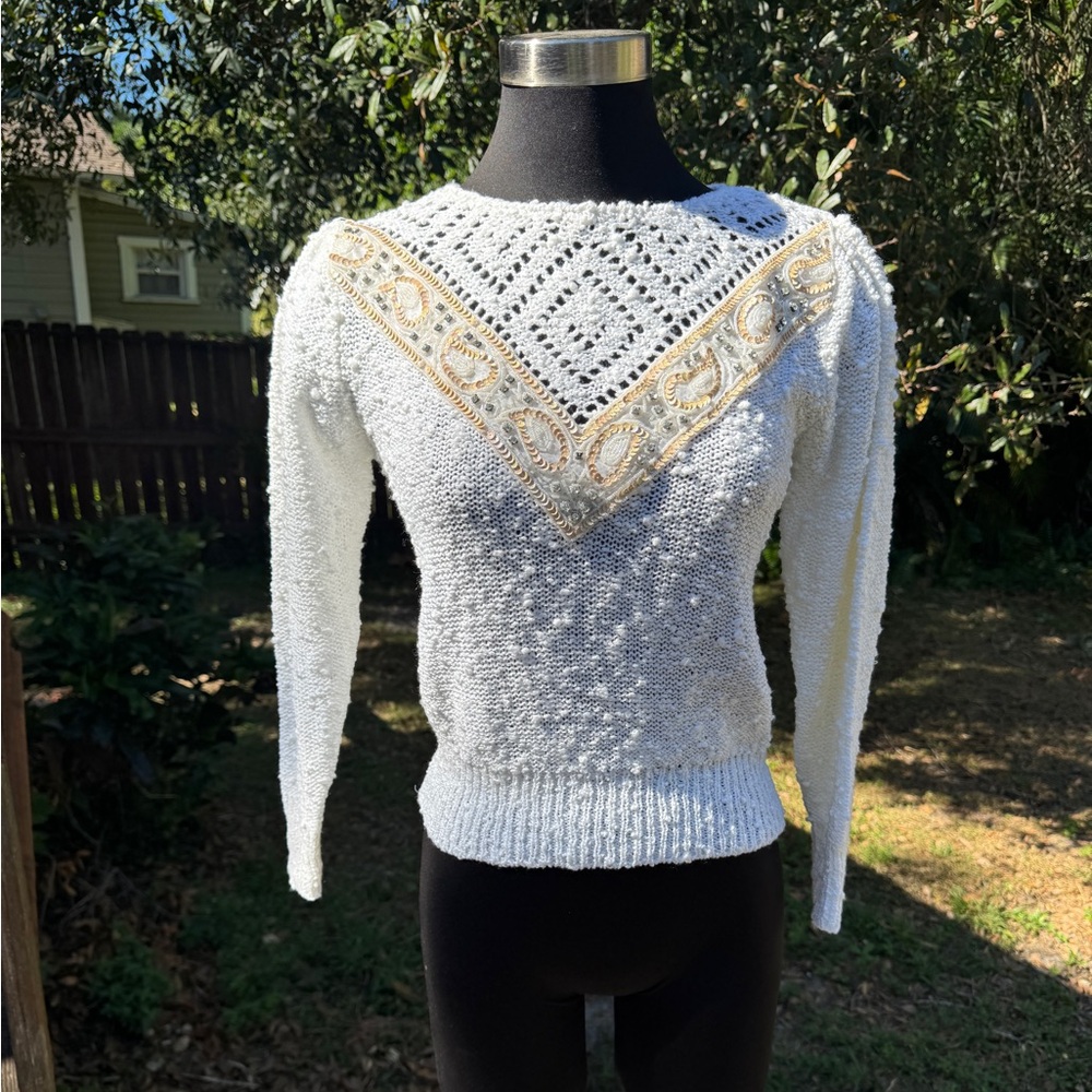 Vintage 1970s Deadstock Le Sah Petites Sweater